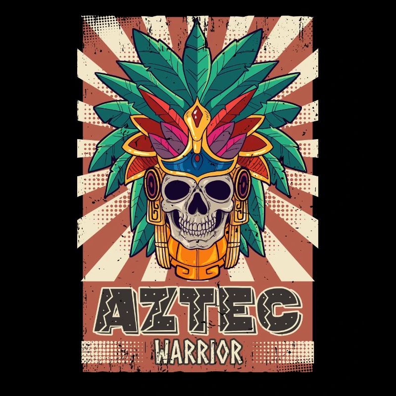 Guerrier aztèque mexicain Aztèques