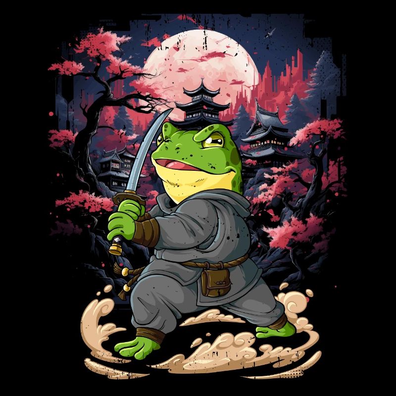 Samurai Frosch