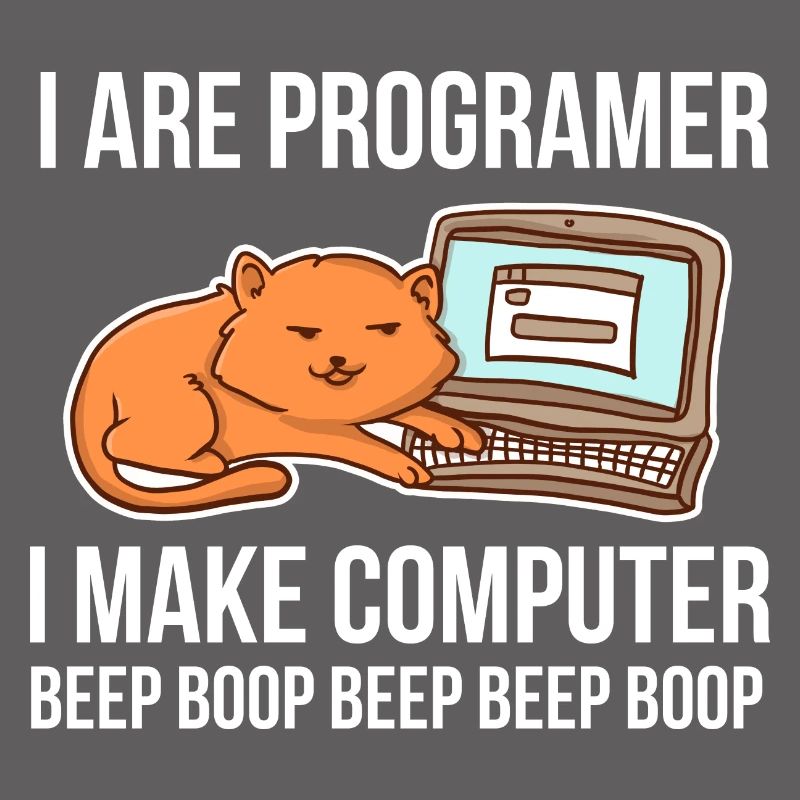 Programmeur-chat-humour pour coder et
