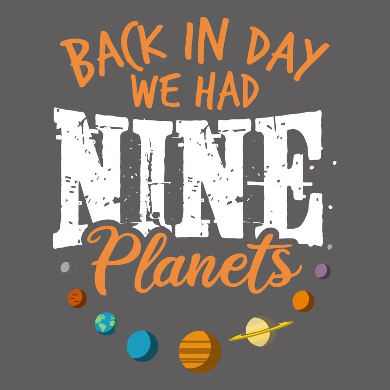 9 planets - Pluto solar system dwarf planet saying