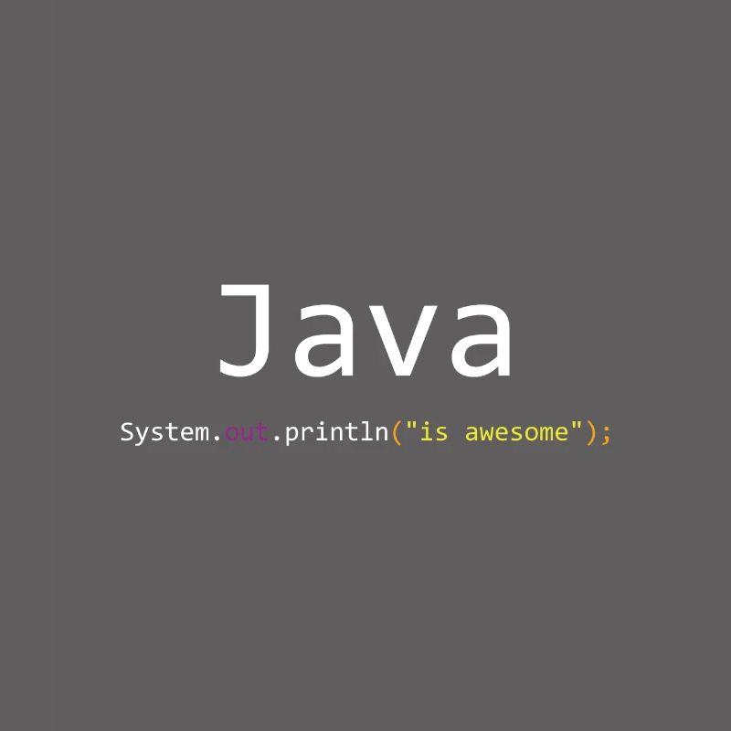 Java is awesome