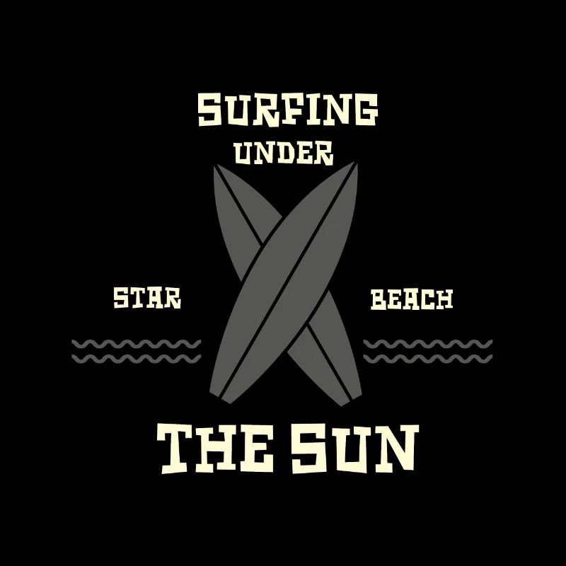 Surfing under the sun