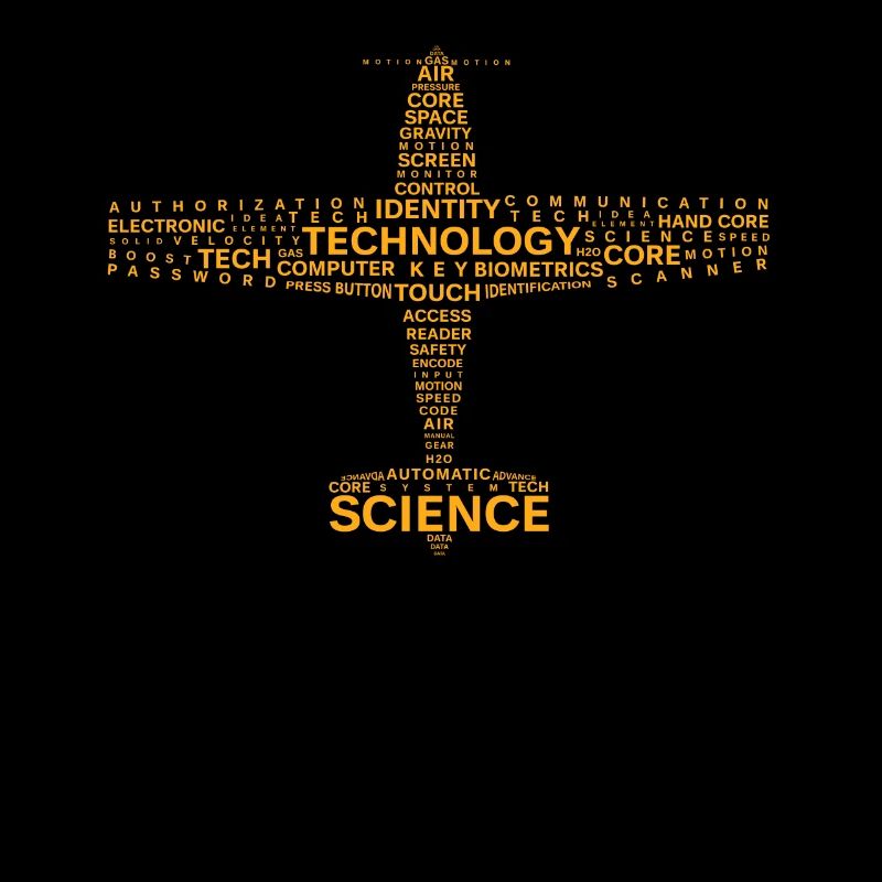 Teschnisches Flugzeug mit Begriffen der Luftfahrt