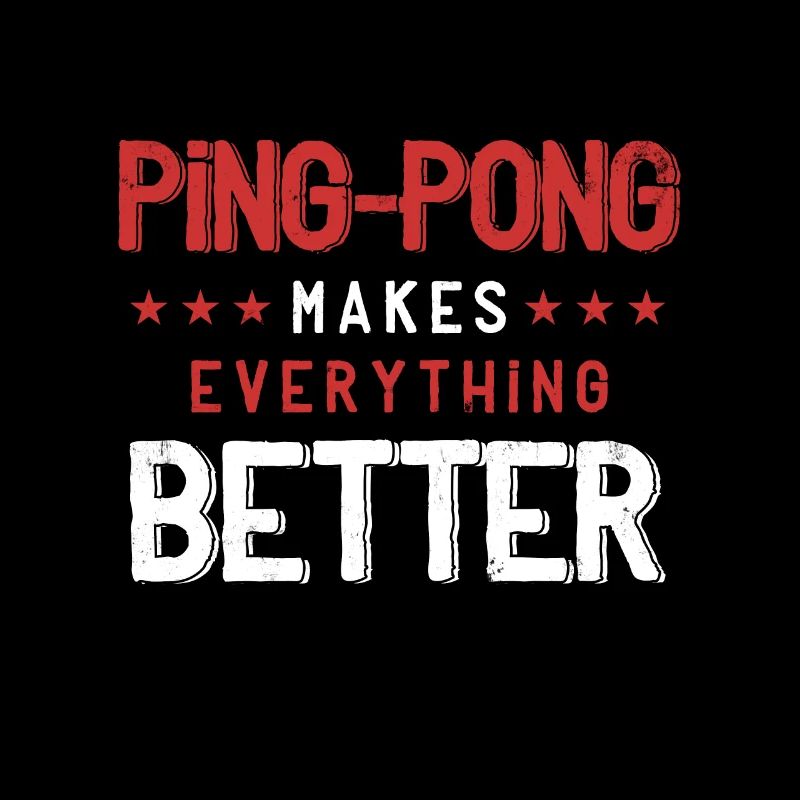Table Tennis Ping Pong Player Funny Gift