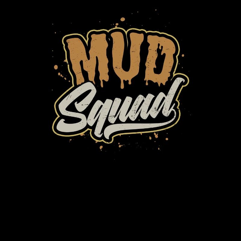 Cadeau de tenue d'équipe Mud Run Mud Squad
