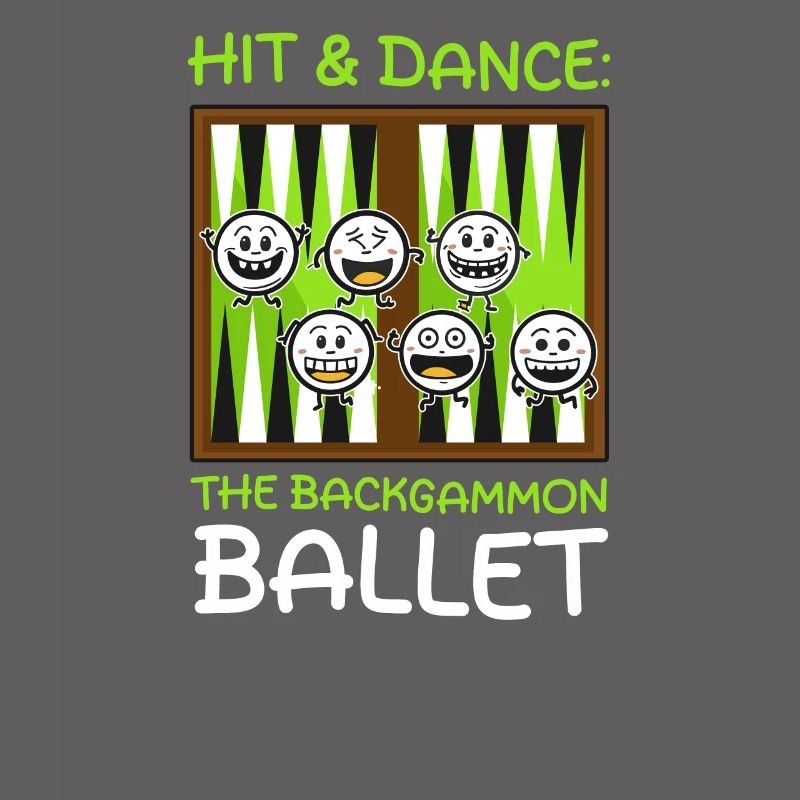 Funny Backgammon Hit & Dance : La Balle de Backgammon