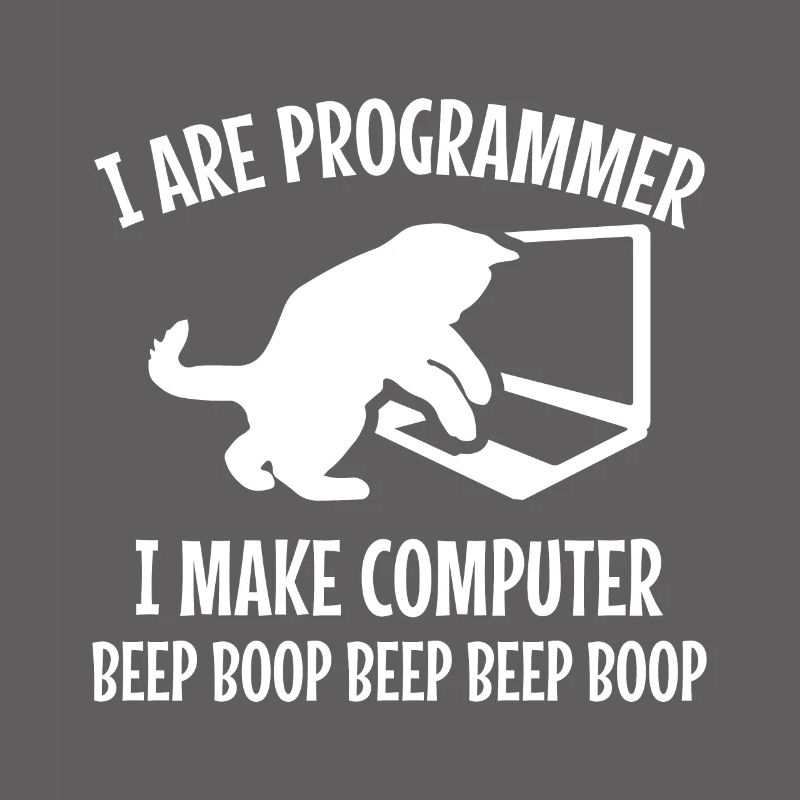 Programmer Cat Gift Programming Mitze