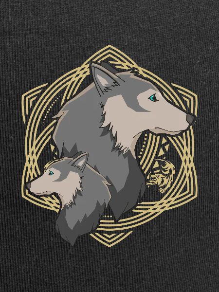 Wolf Wlfe Wolfsrudel Geschenk