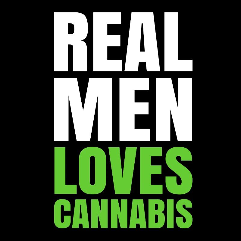 Les hommes aiment le cannabis
