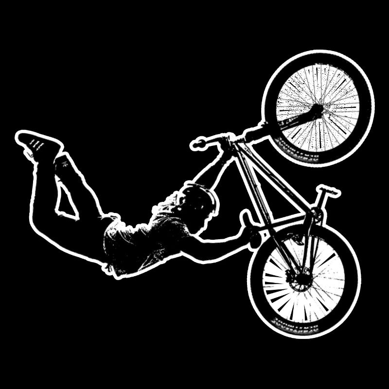 BMX DIRT JUMP TRICK