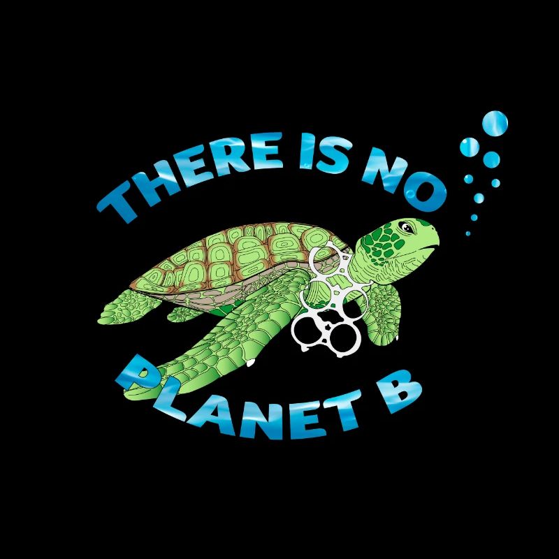 No planet B turtle