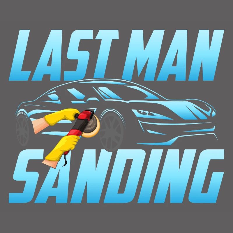 Last Man Sanding Auto Body Painter Technician
