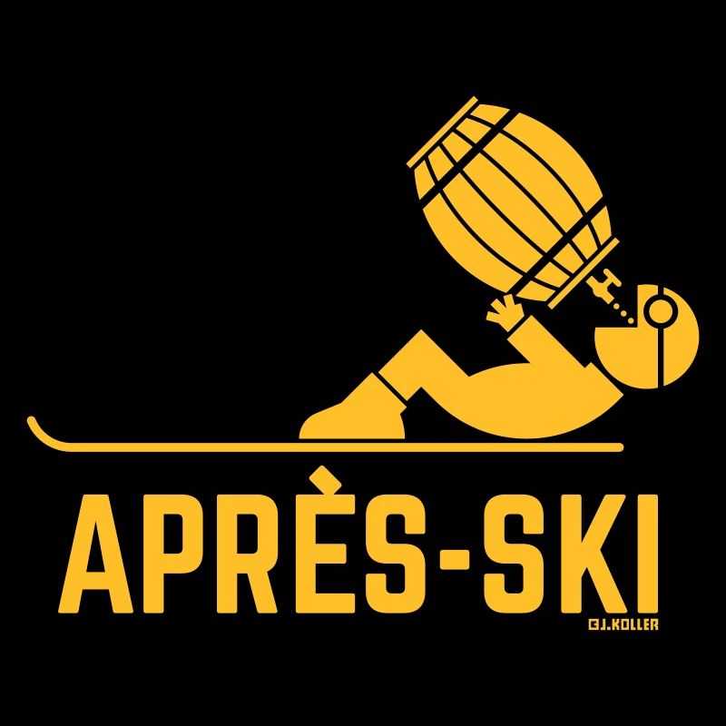 Après-Ski (Apres Ski Beer Drinker Barrel / Gold)