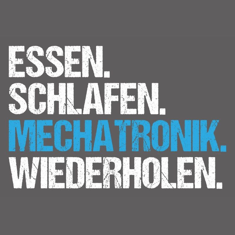 Mechatroniker Mechatronik Mechatronics Engineer