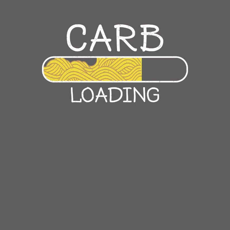 Carb Loading Pasta Funny Kohlenhydrate Loading