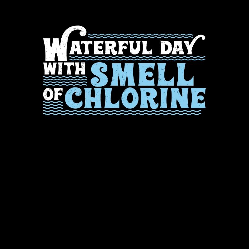 Journée d'eau avec une odeur de chlore Funny Pool