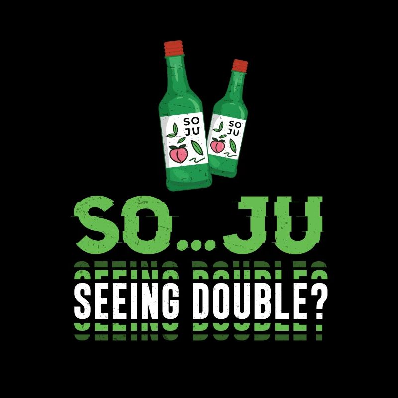 So... Ju Seeing Double? Boisson d'alcool coréenne