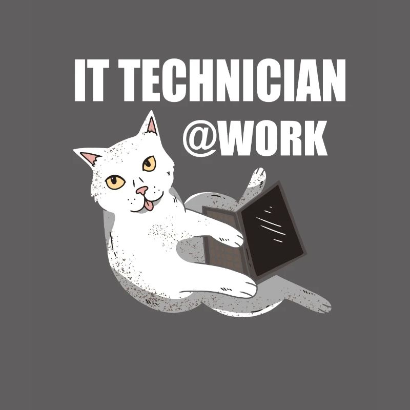 IT technicien de chat programmeur Techie