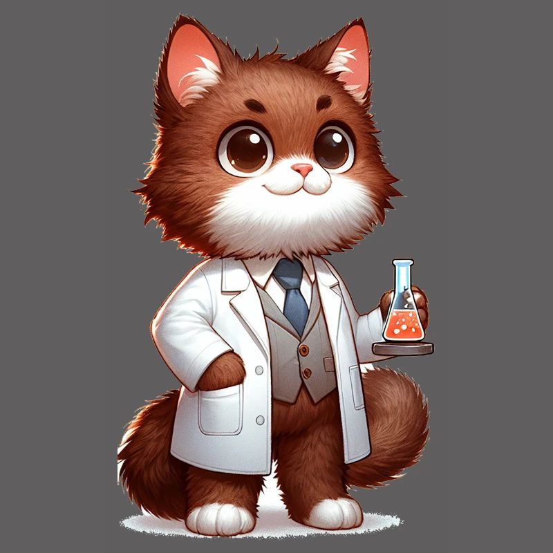 Chat mignon scientifique