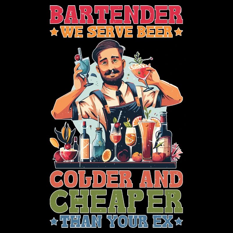 Barman, on sert de la bière plus froide que ton ex 2