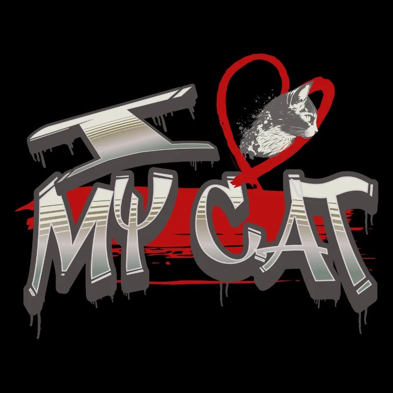 Cat Crew Graffiti Graphic 2