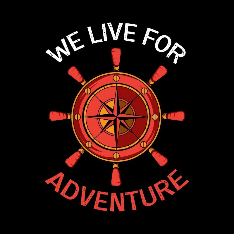 Live for Adventure Furchtlos oder mutig Geschenk