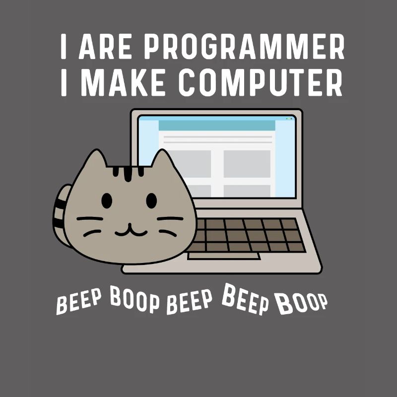 Piepton Piepton Boop. Informatikprofessor Geschenk
