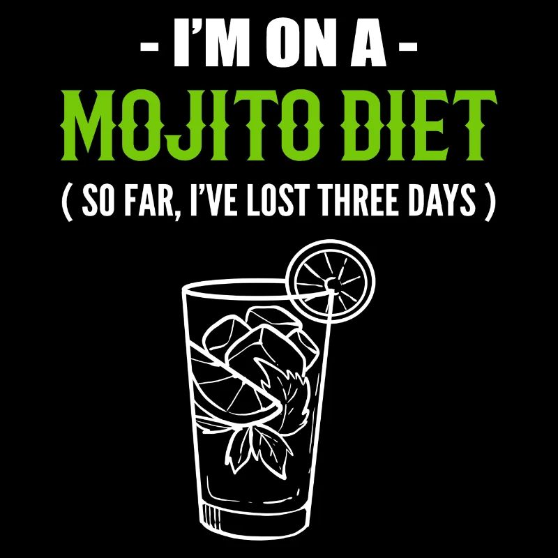 Mojito Diet Strong Drinker Cadeau