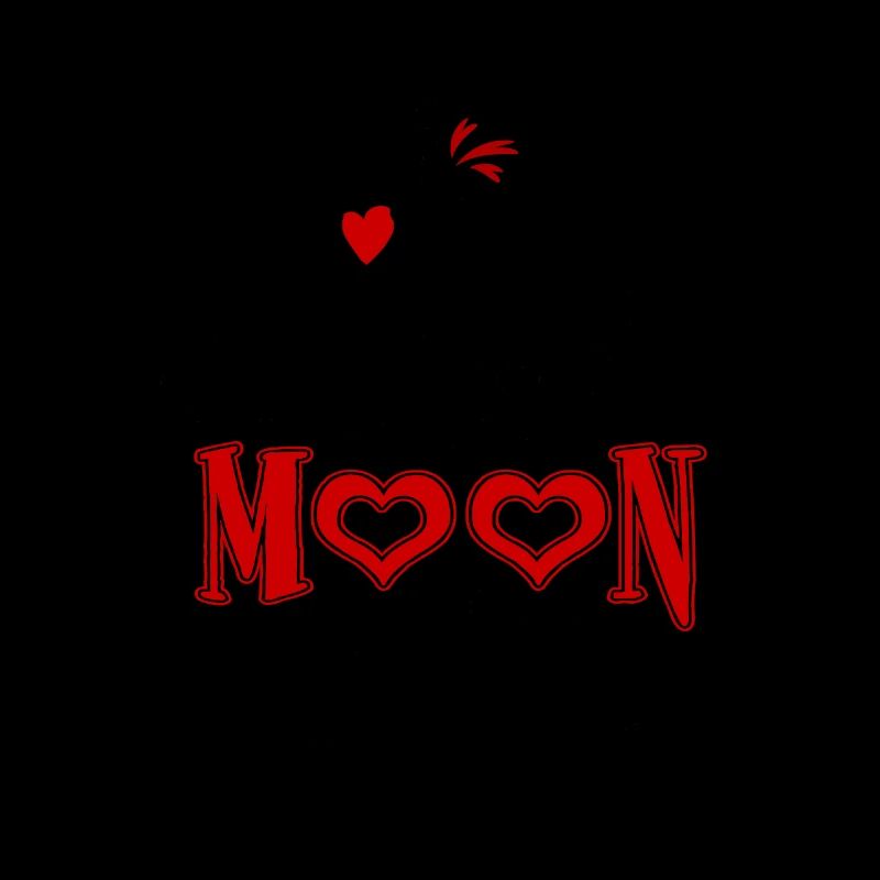 Drôle de citation douce je t’aime à la lune et