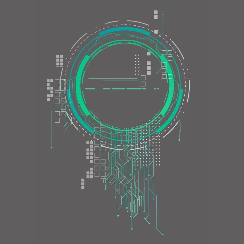 CPU PC PCB Spaceship Code Nerd PC Pixel Coder