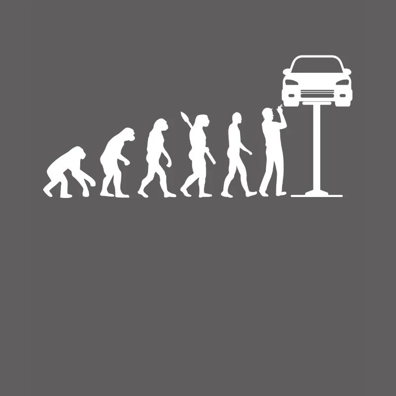 Mechanic Evolution Car Screwdriver Gift