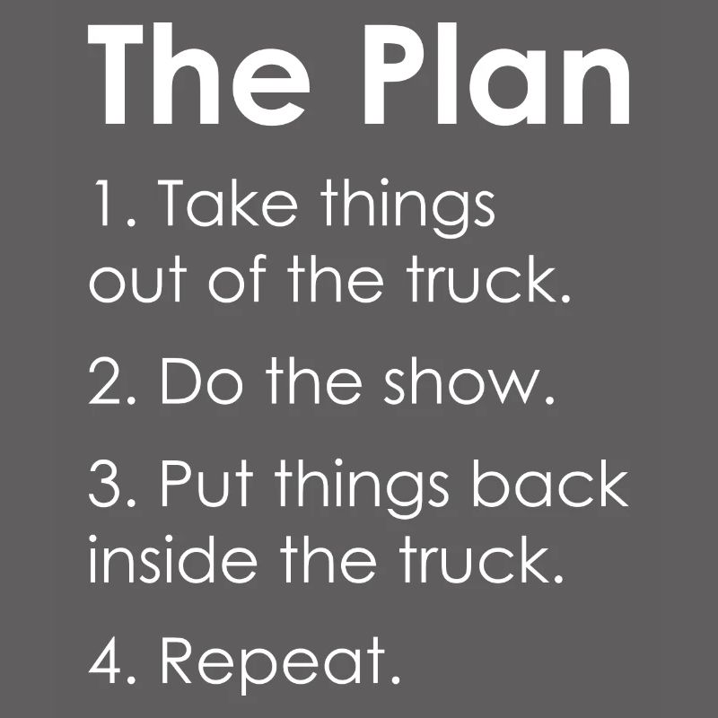 STAGEHAND CREW PLAN lighting technician gift