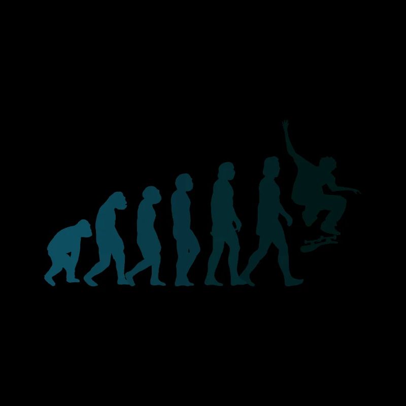 Skateboarder Skateboard Evolution
