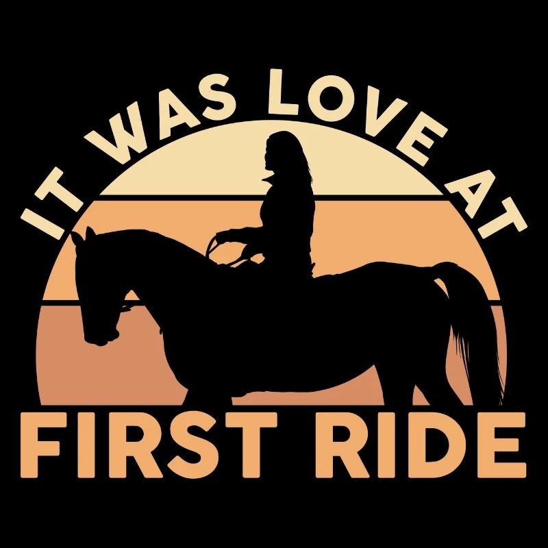 C’était l’amour à la première montée chevaux Cavalier