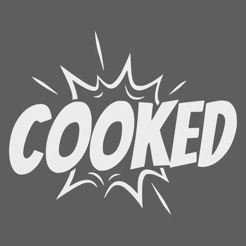 Cooked Explosive Comic Style