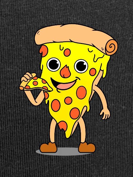 Pizza eat a pizza