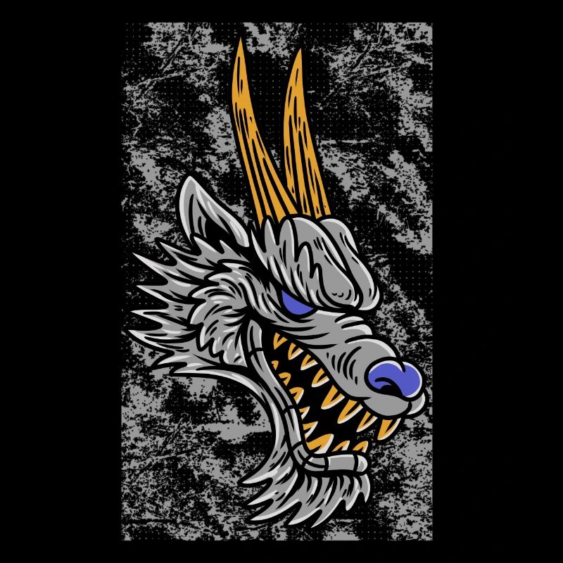 Fantasy RPG Wolf Magic Dungeon