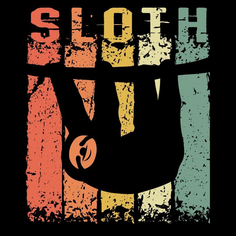 Slothy Napping Slow Chilling Sloth