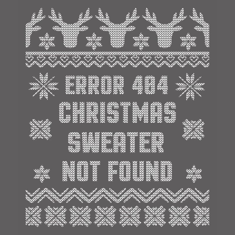 Error 404 pull de Noël introuvable noel