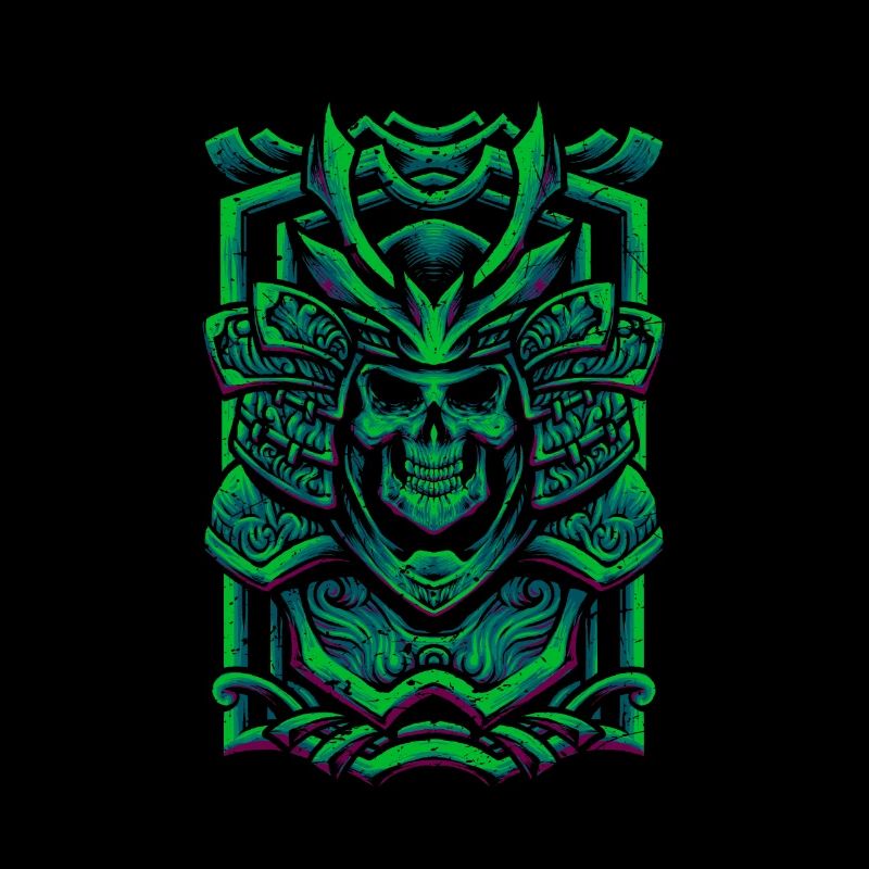 Skelett-Samurai