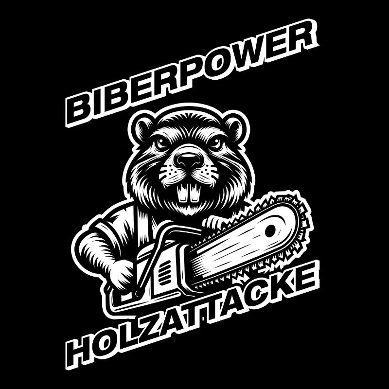 Beaver Power Bûcheron Forestier