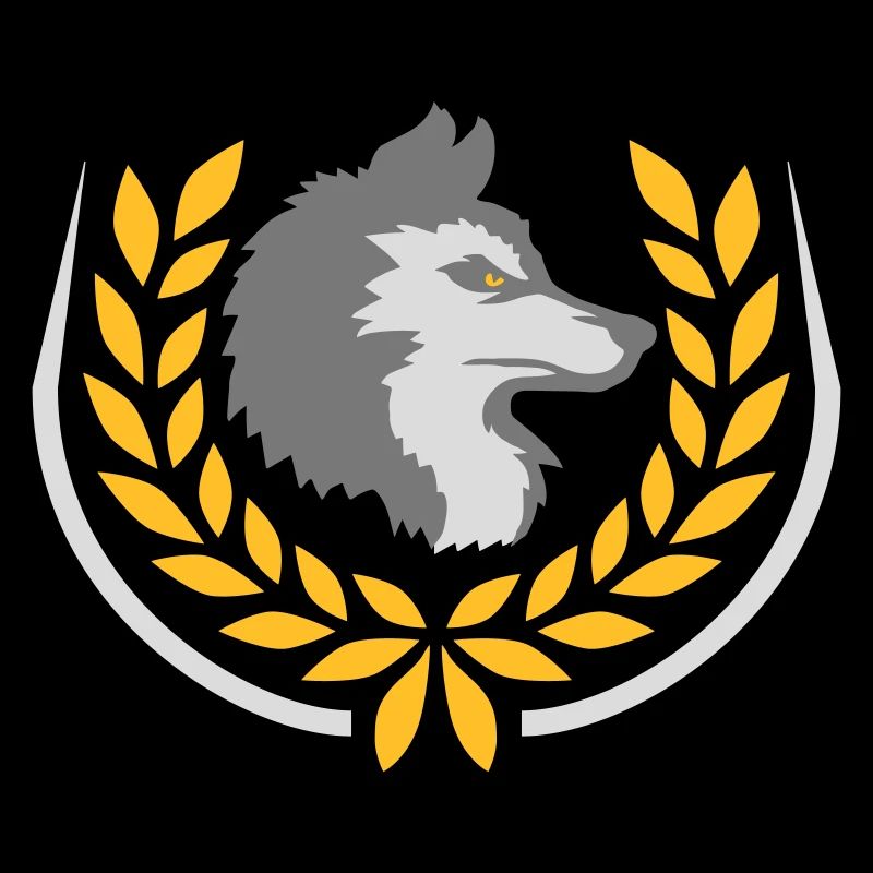Laurel Wreath Bad Wolf Logo
