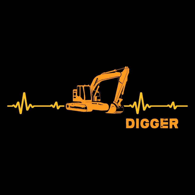 Baggerfahrer digger-memes baggern Bagger