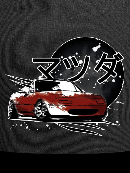 Japansk bil Miata Mx5 rød