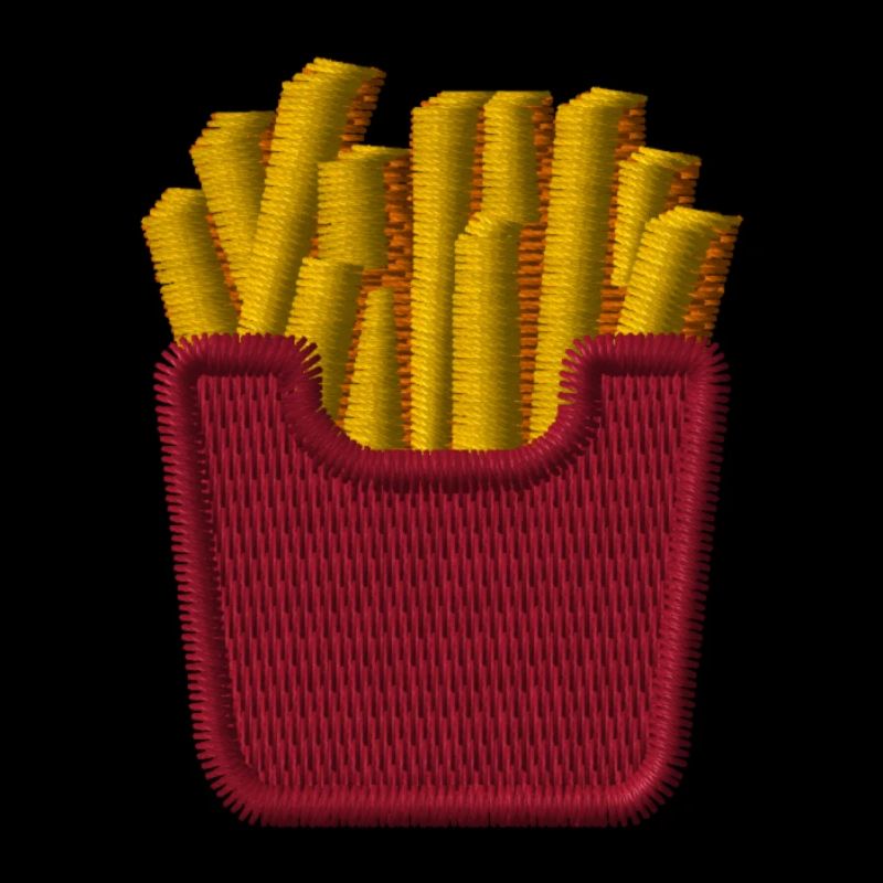Frites brodées