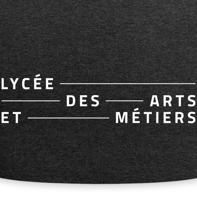Lycée des Arts et Métiers - Logotype weiß