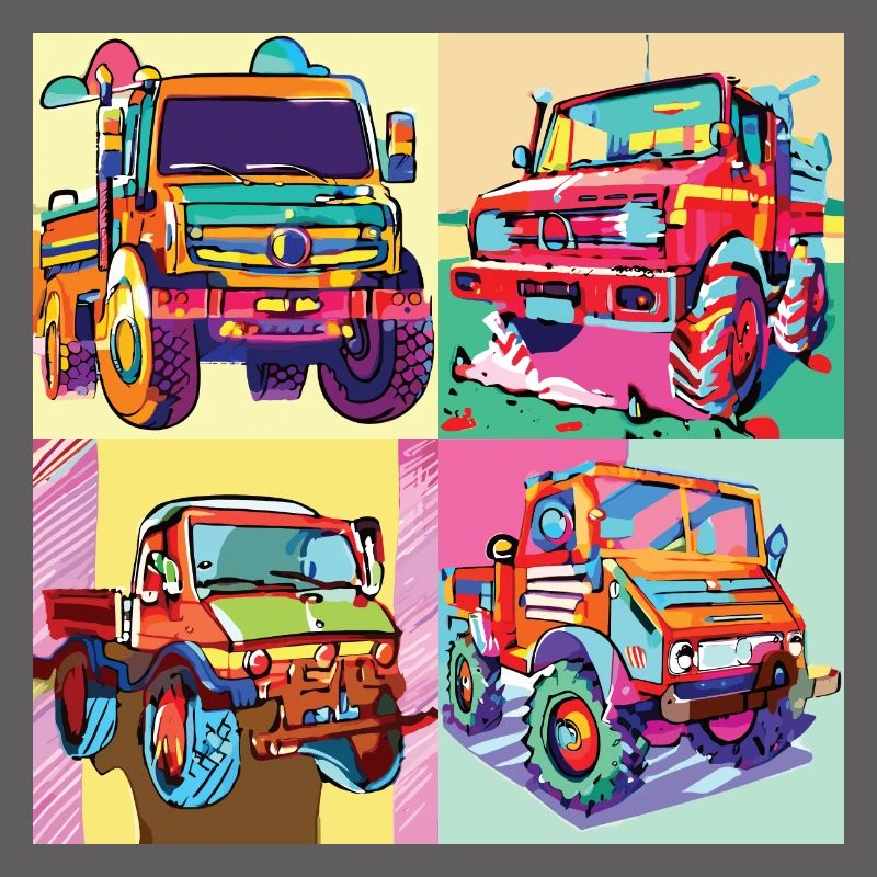 Unimog - Evolution - Warhol - Universal Motorized Tool