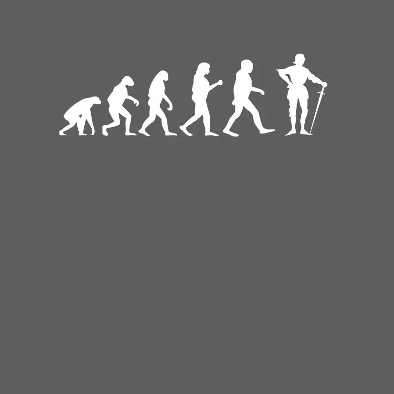 Mittelalter Ritter Evolution