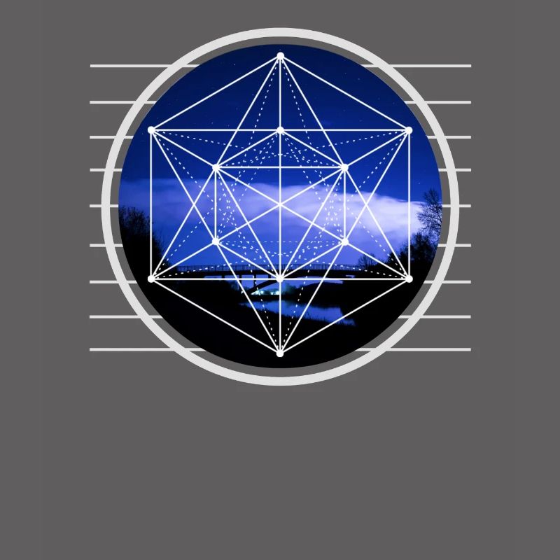 Conception graphique Metatron Hexagon Cube