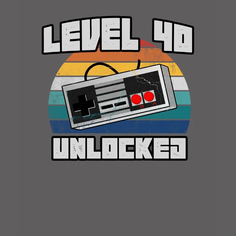 Level 40 Unlocked 40. Geburtstag Geschenkidee